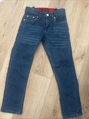Levi's Dark Blue Straight-Leg Jeans